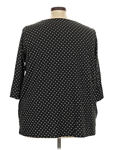 Jessica London 3/4 Sleeve Blouse (view 2)