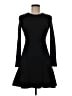 Theory Solid Black Cocktail Dress Size 2 - photo 1