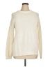 Vero Moda Solid Ivory Turtleneck Sweater Size XL - photo 1