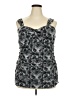 Maurices 100% Polyester Gray Sleeveless Top Size 20 (2) - photo 1
