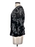 Requirements 100% Rayon Black 3/4 Sleeve Blouse Size S - photo 5