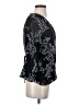 Requirements 100% Rayon Black 3/4 Sleeve Blouse Size S - photo 4