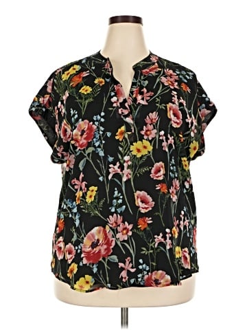 Vince Camuto Short Sleeve Blouse (view 1)