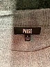 Paige Gray Turtleneck Sweater Size L - photo 7
