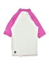 Roxy Multi Color Pink Rash Guard Size XL (kids) - photo 2