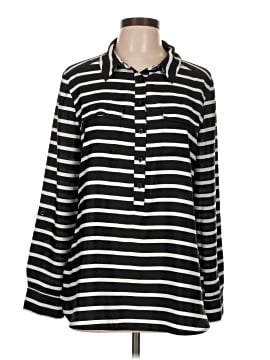 Ann Taylor Factory Long Sleeve Blouse (view 1)