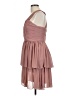 H&M 100% Polyester Pink Cocktail Dress Size 10 - photo 5