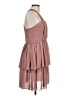 H&M 100% Polyester Pink Cocktail Dress Size 10 - photo 4