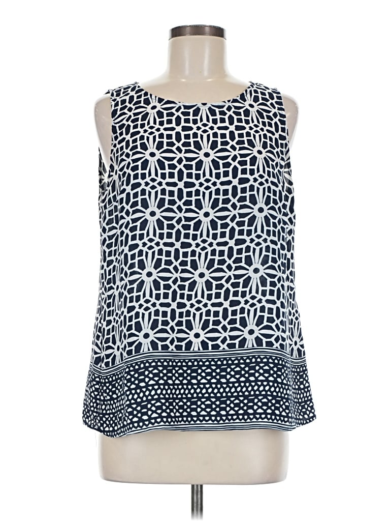 Pre-owned Tacera Sleeveless T-shirt In Blue