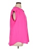 Gibson Pink Short Sleeve Blouse Size XL - photo 4