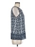 Tacera 100% Polyester Blue Sleeveless T-Shirt Size M - photo 4