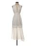 Reverse 100% Polyester Ivory Cocktail Dress Size S - photo 1