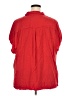 Torrid 100% Tencel Red Short Sleeve Blouse Size 4X Plus (4) - photo 2