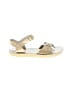 Assorted Brands 100% Leather Gold Sandals Size 1 (youth) - photo 1