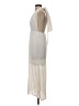 Reverse 100% Polyester Ivory Cocktail Dress Size S - photo 5