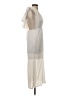 Reverse 100% Polyester Ivory Cocktail Dress Size S - photo 4