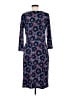 Talbots Paisley Blue Casual Dress Size M - photo 2