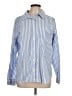 L.L.Bean Stripes Blue Long Sleeve Button-Down Shirt Size L - photo 1