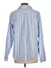 L.L.Bean Stripes Blue Long Sleeve Button-Down Shirt Size L - photo 2