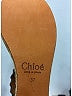Chloé 100% Leather Black Wedges Size EU 37 - photo 4