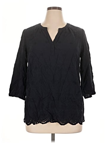 Talbots 3/4 Sleeve Blouse (view 1)
