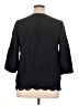Talbots Black 3/4 Sleeve Blouse Size 1X - photo 2
