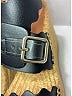 Chloé 100% Leather Black Wedges Size EU 37 - photo 3