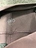 Alo Solid Gray Athletic Shorts Size S - photo 3