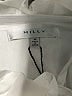 Milly 100% Cotton White Sleeveless Blouse Size M - photo 7