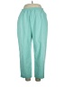 Alfred Dunner Solid Teal Casual Pants Size 34 waist - photo 1
