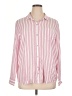 Rails 100% Rayon Stripes Pink Long Sleeve Button-Down Shirt Size XL - photo 1