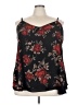 Torrid 100% Polyester Black Sleeveless Blouse Size 3X Plus (3) - photo 1