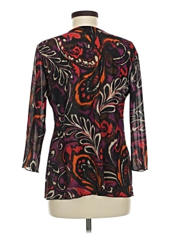 Sag Harbor 3/4 Sleeve Blouse (view 2)