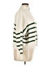MNG Stripes Ivory Pullover Sweater Size XL - photo 4