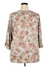 Rose + Olive Gray 3/4 Sleeve Blouse Size 2X - photo 2