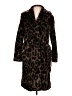 Kendall & Kylie 100% Polyurethane Brown Coat Size 10 - photo 1
