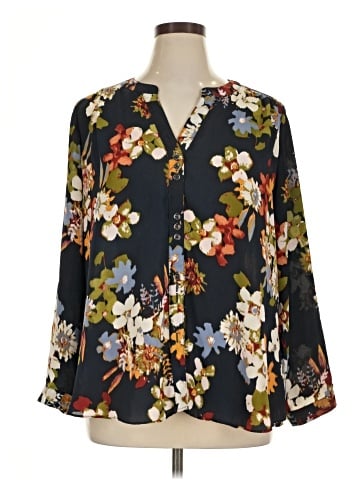 Zac & Rachel 3/4 Sleeve Blouse (view 1)