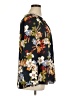 Zac & Rachel 100% Polyester Floral Black 3/4 Sleeve Blouse Size 1X - photo 4