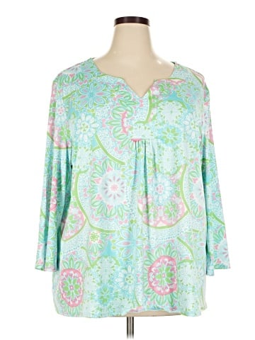 Ruby Rd. 3/4 Sleeve Blouse (view 1)