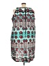 Ray Darten Print Multi Color Teal Casual Dress Size 3X - photo 2