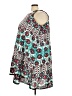 Ray Darten Print Multi Color Teal Casual Dress Size 3X - photo 5
