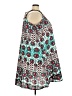 Ray Darten Print Multi Color Teal Casual Dress Size 3X - photo 4