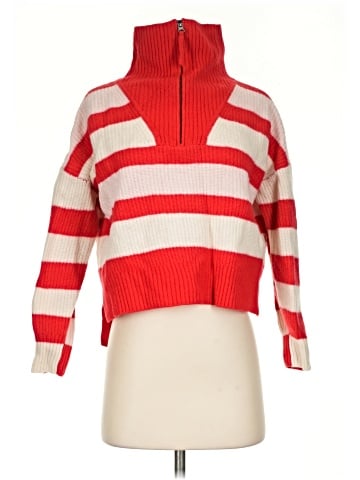 Solid & Striped Wool Pullover Sweater (view 1)