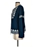 Parker 100% Rayon Blue Long Sleeve Blouse Size XS - photo 5