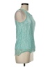 Iz Byer 100% Polyester Teal Sleeveless Blouse Size M - photo 4