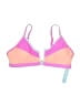 Popvil Color Block Pink Swimsuit Top Size L - photo 1