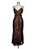 Saylor Brown Cocktail Dress Size L - photo 1