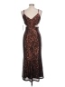 Saylor Brown Cocktail Dress Size L - photo 2