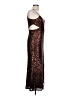 Saylor Brown Cocktail Dress Size L - photo 4