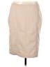 Ann Taylor Solid Tan Gray Formal Skirt Size 10 - photo 1
